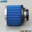 Long straight PHBL and PHBH carburettor air filter Polini blue