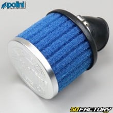 Carburetor air filter PHVA and PHBN 30 ° long Polini blue