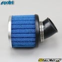 Carburetor air filter PHBL and PHBH 30Â ° long Polini blue