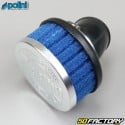 Short PHBL and PHBH 30Â ° carburettor air filter Polini blue