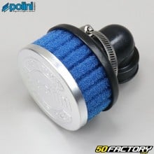 Filtro de aire de carburador corto PHBL 90 ° Polini azul