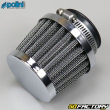 Carburetor air filter PHVA, PHBG, PHBN and PHBD Ø35mm short Polini gray