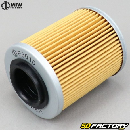 Filtro olio P5010 Aprilia 1000, Bombardier, Can-Am, Hisun ... MIW