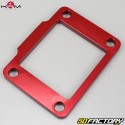 Reed valve block spacer Derbi KRM Pro Ride red