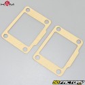 Reed valve block spacer Derbi KRM Pro Ride Blue