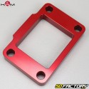 Reed valve block spacer AM6 KRM Pro Ride red