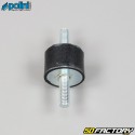 Silentblock of exhaust pipe 30mm H20mm male / male Polini