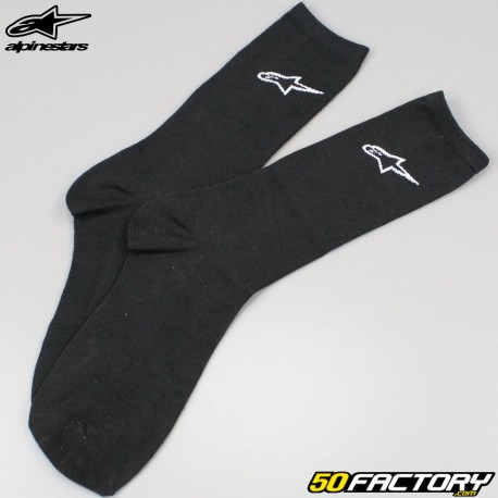 Meias Alpinestars Crew pretas