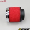 Long straight PHBH carburettor air filter Malossi red