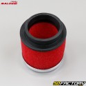 Long straight PHBH carburettor air filter Malossi red