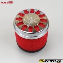 Long straight PHBH carburettor air filter Malossi red