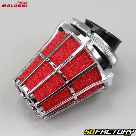 Carburetor air filter PHVA and PHBN 30Â ° Malossi red chrome support