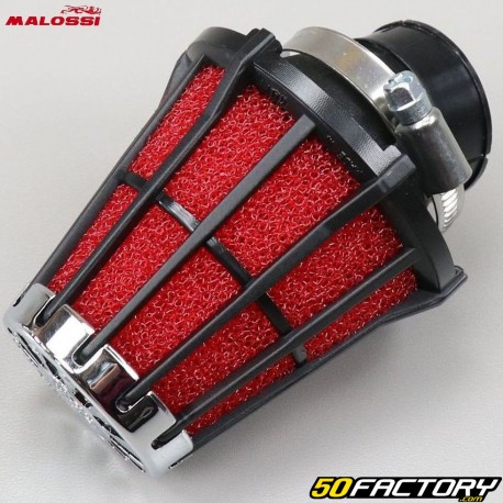 Carburetor air filter PHVA and PHBN 30Â ° Malossi red black support