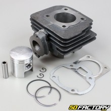 Cylindre piston fonte Ø41 mm Italjet Torpedo, Suzuki Katana, Derbi Vamos... (moteur Morini) air 50 2T