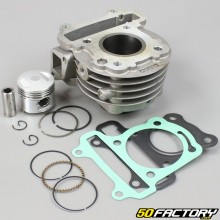 Cilindro a pistone in ghisa Ø39mm GY6 Kymco,  Peugeot,  Rieju, Fym... 50cc 4T E4 (asse 13mm) V1
