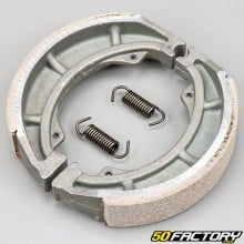 Zapatas de freno de 130x28 mm Yamaha XV, TZR,  YBR,  Suzuki GN ... 125