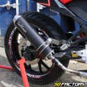 Auspuff Derbi Senda, Gilera SMT, RCR ... Leovince  HM VXNUMX Edelstahl