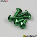 5x15 mm screws domed head BTR Puig green (set of 6)