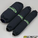 Cubiertas de amortiguador Kawasaki KFX 400 negro