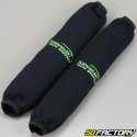 Cubiertas de amortiguador Kawasaki KFX 400 negro