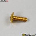 Tornillos BTR cabeza abombada Puig de 6x20 mm oro (juego de 6)