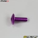 6x20 mm screws Puig domed head BTR purple (set of 6)