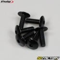 6x20 mm Schrauben Puig gewölbter BTR-Kopf schwarz (Satz von 6)