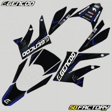 Kit decorativo Derbi DRD, Gilera SMT,  RCR (2011 - 2017) Gencod Evo azul