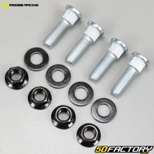 Wheel nuts and studs Yamaha Blaster Xnumx, yfm Raptor 350, 660 ... Moose Racing (Kit)