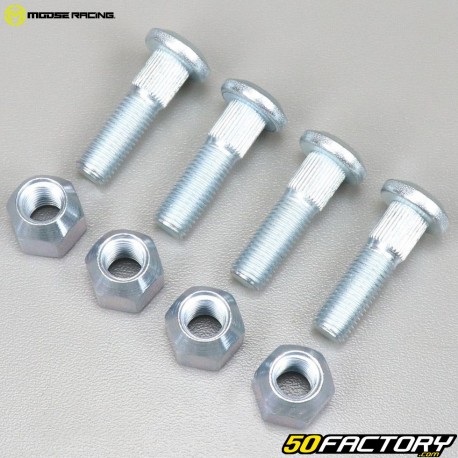 Lug nuts and wheel studs Honda TRX, Arctic Cat DVX 250, 300 ... Moose Racing (Kit)