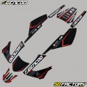 Decoration  kit Derbi Senda (2004 - 2010) Gencod Evo red