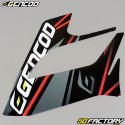 Kit decorativo Derbi Senda DRD Racing (2004 - 2010) Gencod Evo rojo