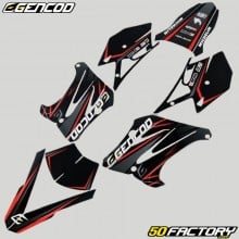 Decoration kit Peugeot XP6 (from 2004) Gencod Evo red