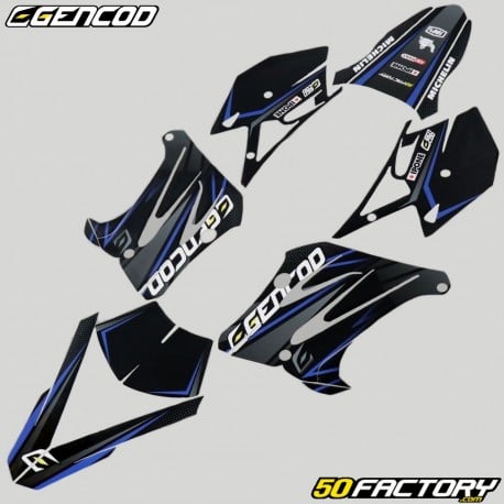 Kit déco Peugeot XP6 (depuis 2004) Gencod Evo bleu