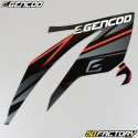 Kit decorativo Beta RR 50, motociclista, Track (2004 - 2010) Gencod Evo vermelho