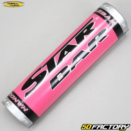 Handlebar foam (with bar) Star Bar trial pink