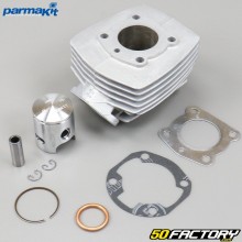 Cilindro de pistón de aluminio Ø40 mm 6 transferencias Peugeot 103 aire Parmakit