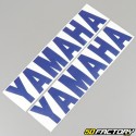 Stickers Yamaha bleus 320x75mm (jeu de 2)