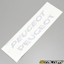 Stickers Peugeot noirs 315x30mm