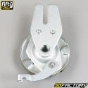 Rear brake backing plate with 90 mm shoes (Grimeca, Bernardi) Peugeot 103 Vogue,  MVL,  Chrono (without spacer) Fifty