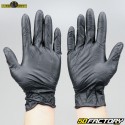 Gants nitrile jetables mécanicien Black Mamba noirs (x50paires)