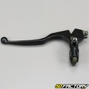 Black universal clutch handle with black lever and V2 mirror support