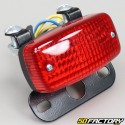 Tail light with red license plate holder