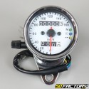 Universal chrome round needle (km / h) speedometer