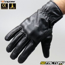 Gants street Ixon RS Nizo homologués CE moto noirs