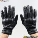 Gloves Street Ixon RS Nizo CE approved black motorcycle
