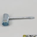 Universal standard spark plug wrench 21mm with screwdriver 2T