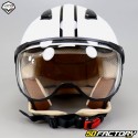 Helm Jet Vito Moda weiß