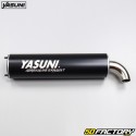 Exhaust Yasuni Z silent black Minarelli horizontal Mbk Nitro,  Ovetto,  Yamaha... 50 2T