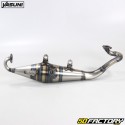 Exhaust Yasuni Z silent black Minarelli horizontal Mbk Nitro,  Ovetto,  Yamaha... 50 2T